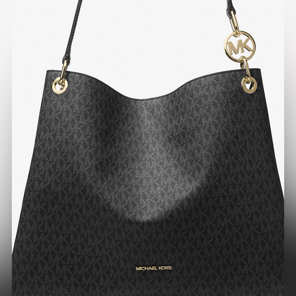 MICHAEL KORS Christina Large Signature Logo Shoulder Bag - Picture 3 of 16